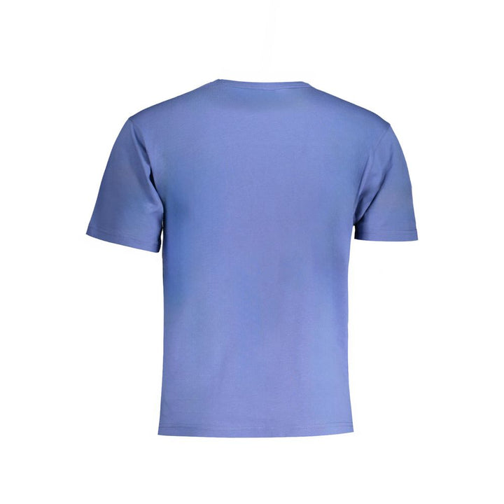 K-WAY Blu Cotton Men T-Shirt