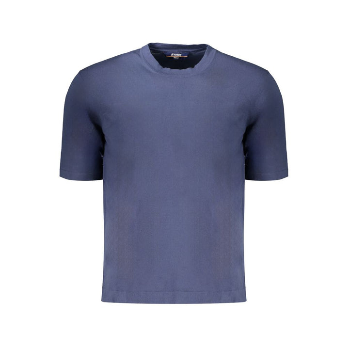 K-WAY Blue Cotton Men's T-Shirt