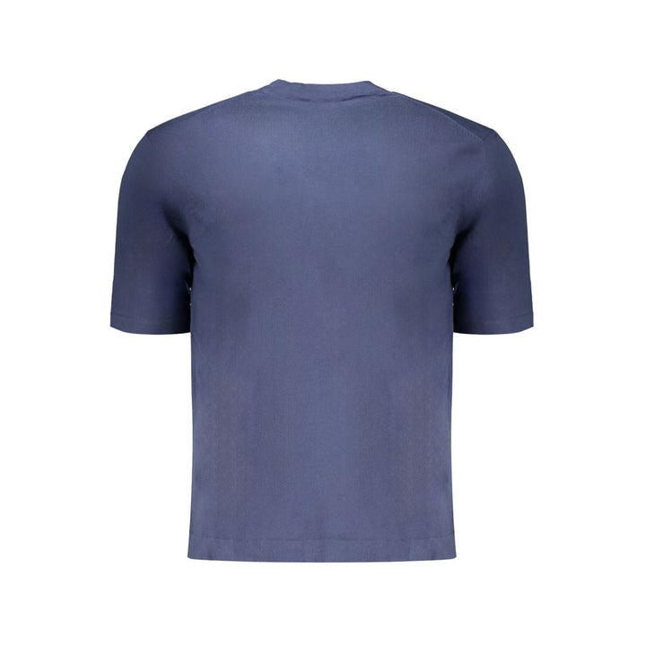 K-WAY Blue Cotton Men's T-Shirt
