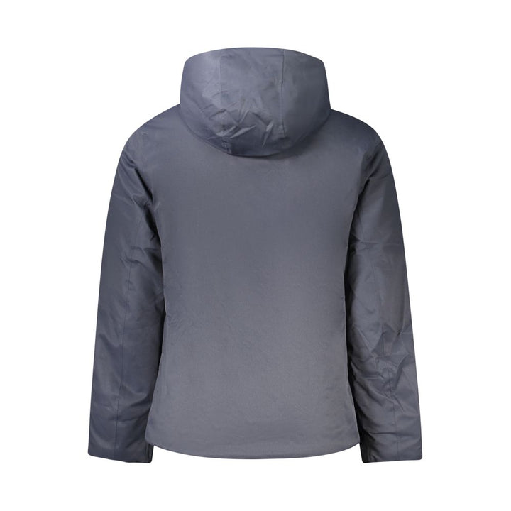 K-WAY Blue Polyester Men's Jacket