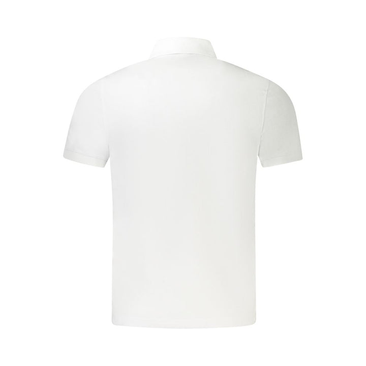 K-WAY White Cotton Men's Polo Shirt