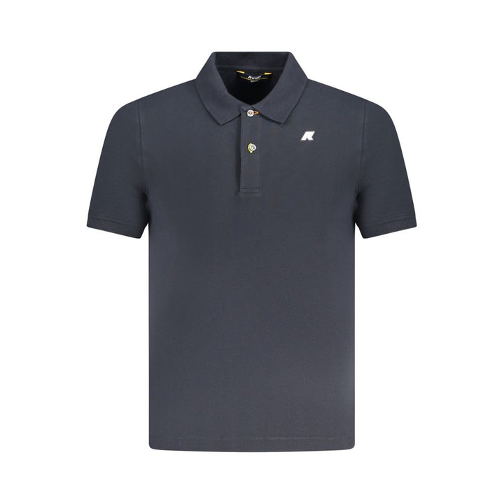 K-WAY Blue Cotton Men Polo