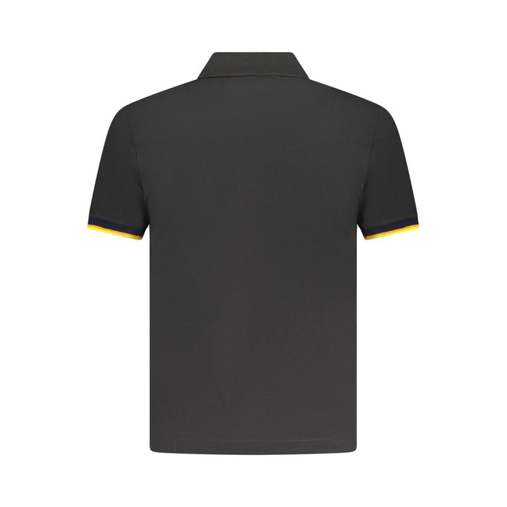K-WAY Black Cotton Men's Polo