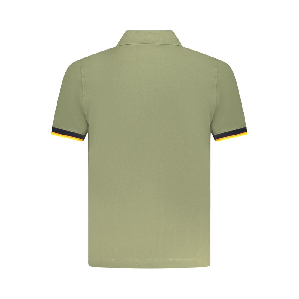 K-WAY Verde Cotton Men Polo