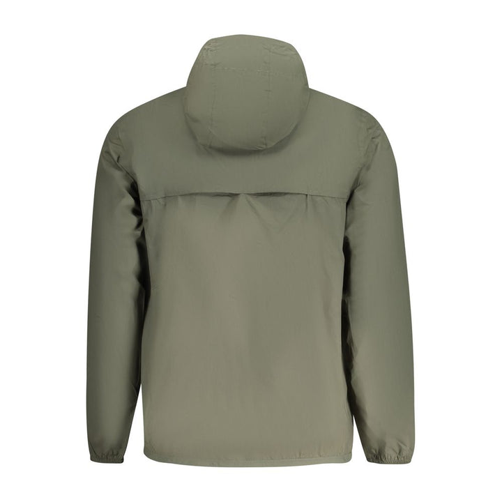 K-WAY Green Polyamide Men's Jacket