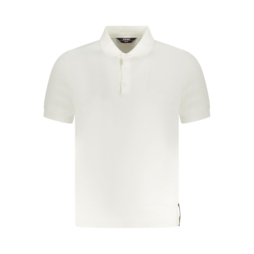 K-WAY White Cotton Men's T-Shirt