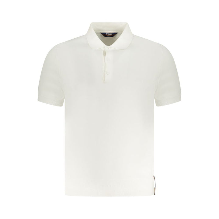 K-WAY White Cotton Men's T-Shirt