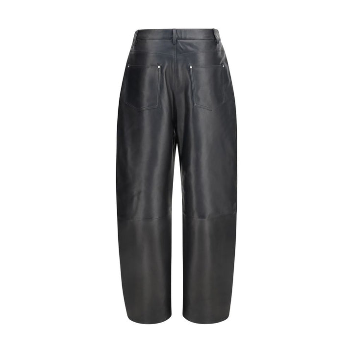 Arma Black Leather Pants