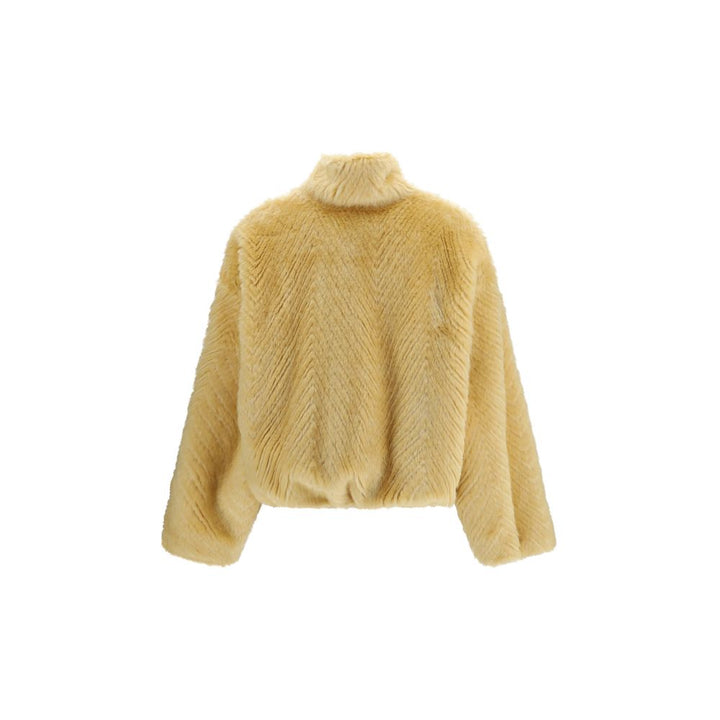 Forte_Forte Gold Modacrylic Bomber