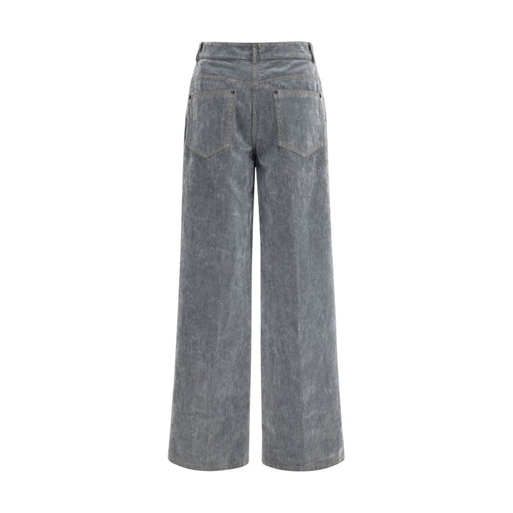 Forte_Forte Gray Cotton Jeans Denim