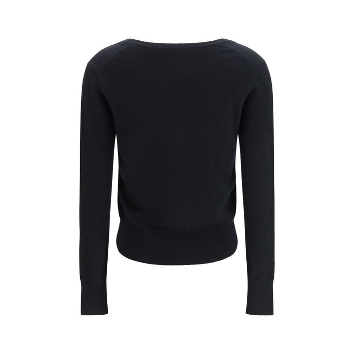 Extreme Cashmere Black Cashmere Cardigan