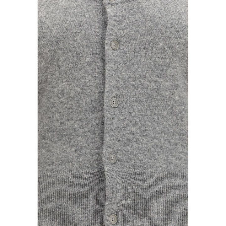 Extreme Cashmere Gray Cashmere Cardigan