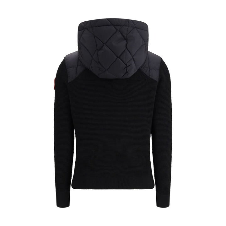 Canada Goose Black Wool Oves Aries Full-Length Jacket