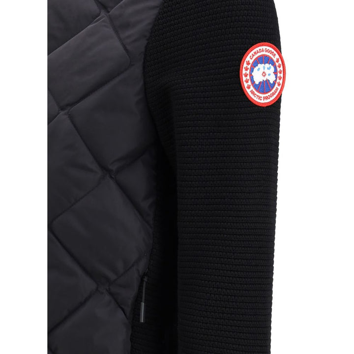 Canada Goose Black Wool Oves Aries Full-Length Jacket