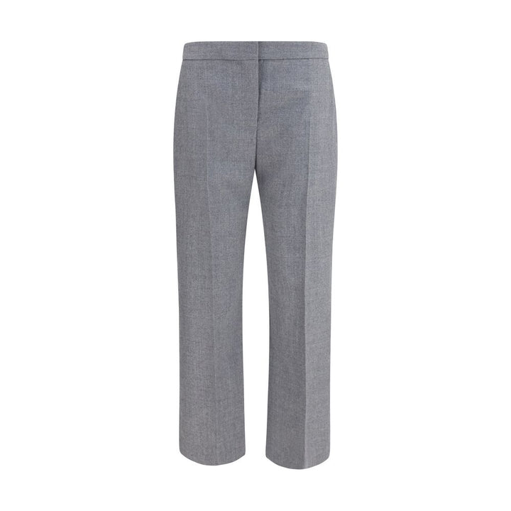 Alexander McQueen Gray Wool Oves Aries Casual Pants
