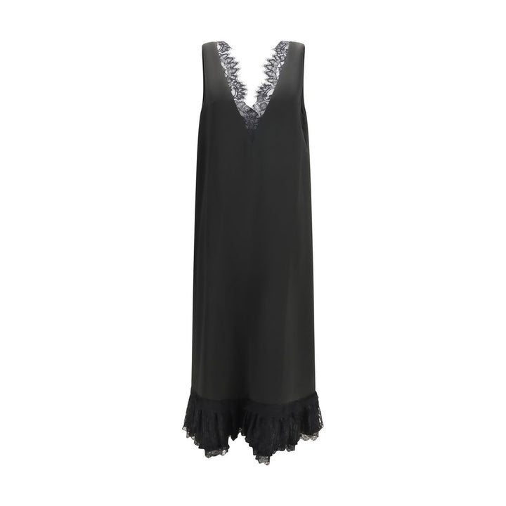 Ganni Black Acetate Casual Dress