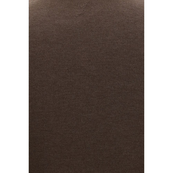 Jacquemus Brown Silk Casual Dress