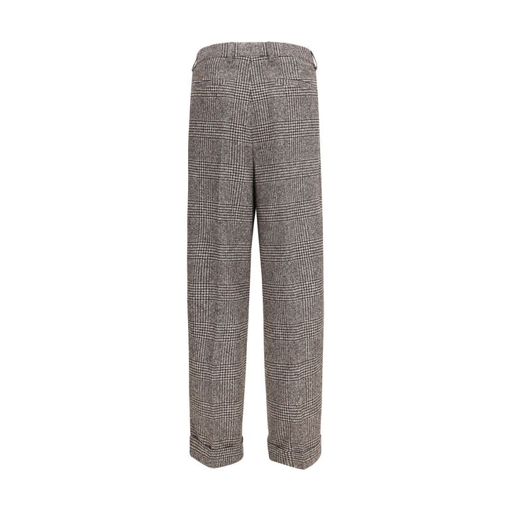 Dolce & Gabbana Brown Alpaca Vicugna Pacos Pants