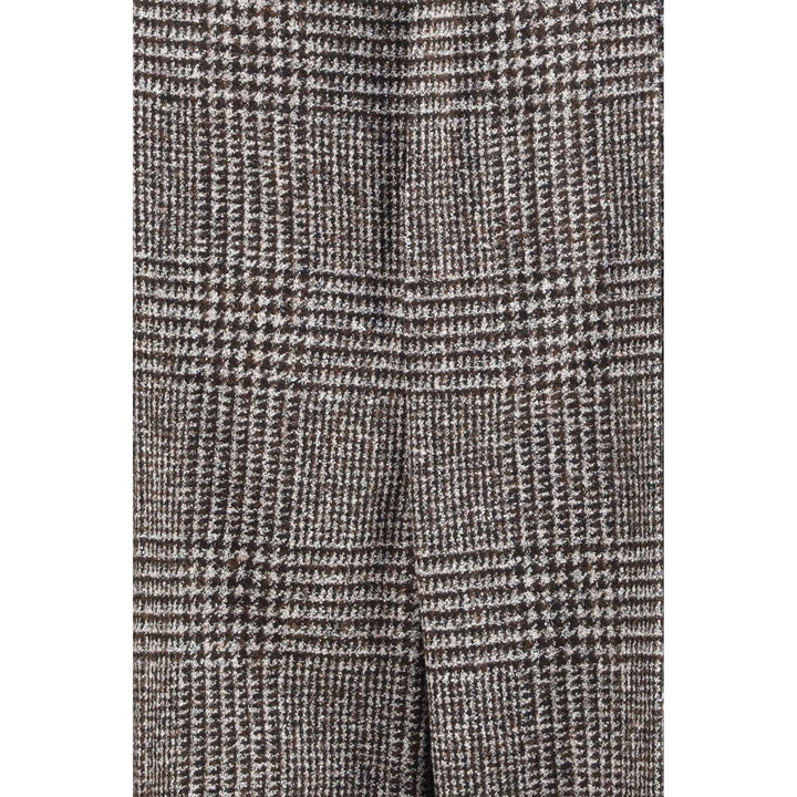 Dolce & Gabbana Brown Alpaca Vicugna Pacos Pants