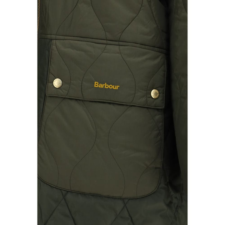 Barbour Bicolor Polyester Full-Length Jacket