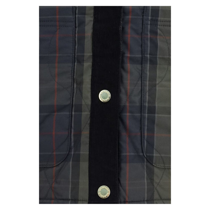 Barbour Black Polyester Bomber