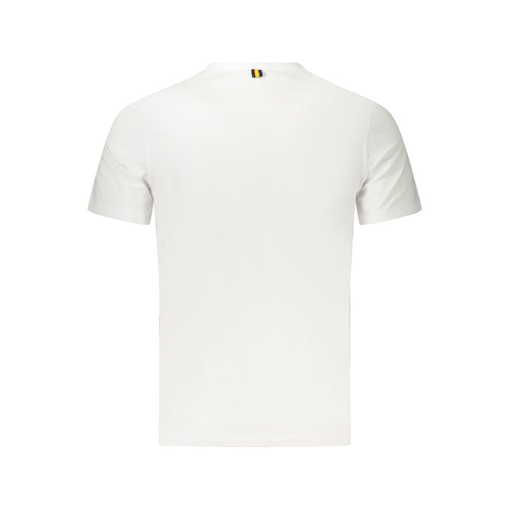 K-WAY White Cotton Men's T-Shirt