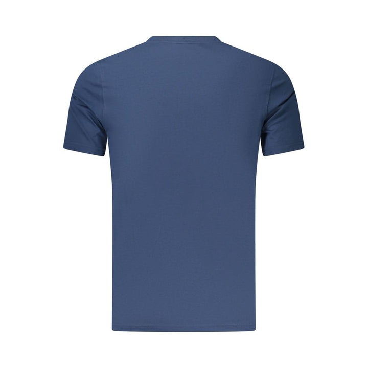 K-WAY Blue Cotton Men's T-Shirt