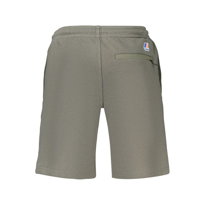 K-WAY Verde Cotton Men's Pants