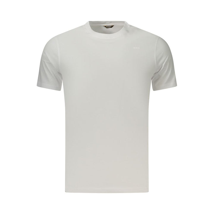 K-WAY Bianco Cotton Men's T-Shirt