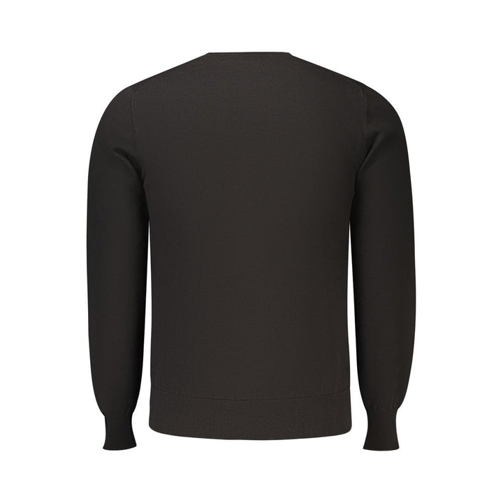 K-WAY Black Cotton Menswear Sweater