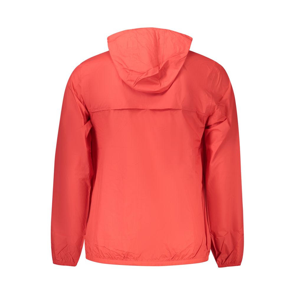 K-WAY Red Polyamide Men's Jacket