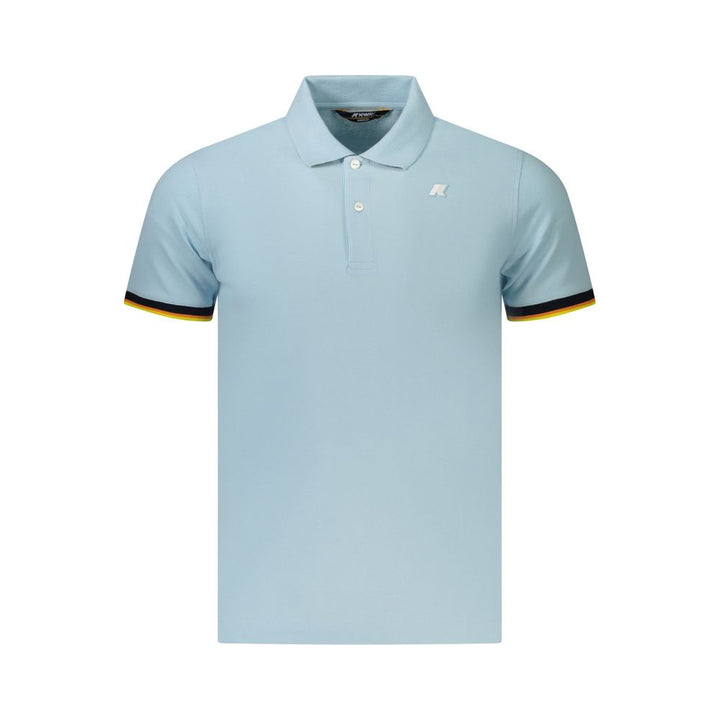 K-WAY Azzurro Cotton Mens Polo