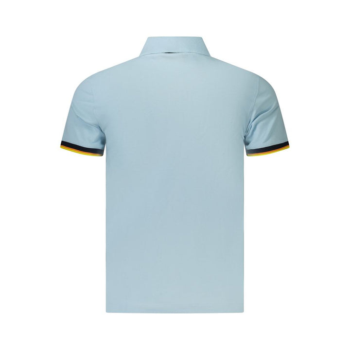 K-WAY Azzurro Cotton Mens Polo