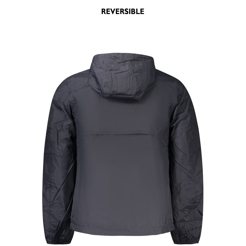 K-WAY Blue Nylon Shell Jacket