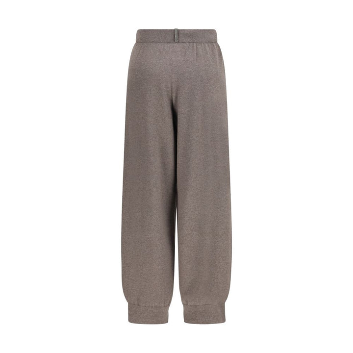 Fabiana Filippi Gray Wool Oves Aries Casual Pants