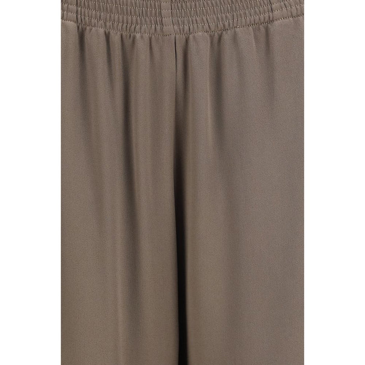 Fabiana Filippi Brown Viscose Casual Pants