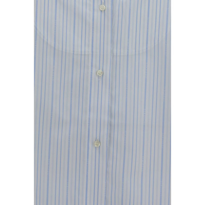 Jacquemus Blue Cotton Dress Shirt