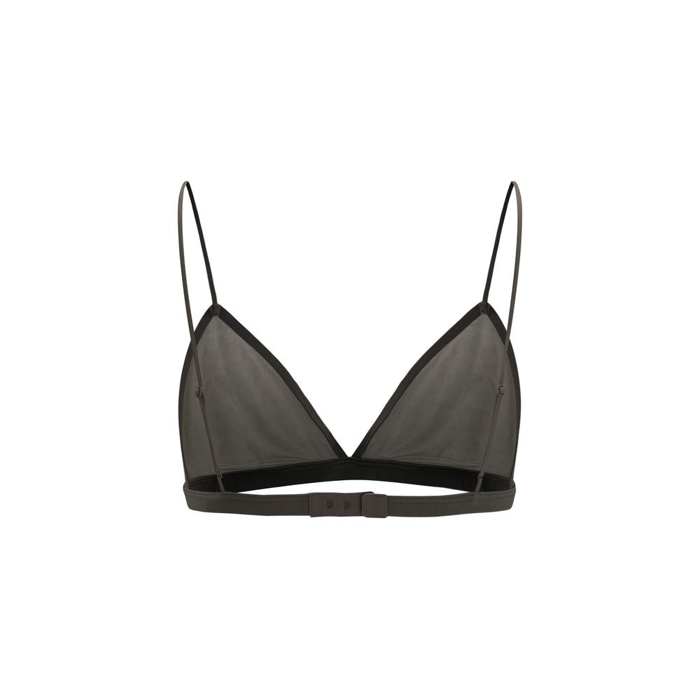 Calvin Klein Gray Nylon Bra