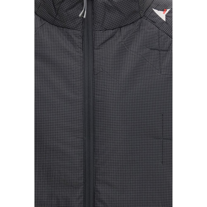 ROA Black Nylon Shell Jacket