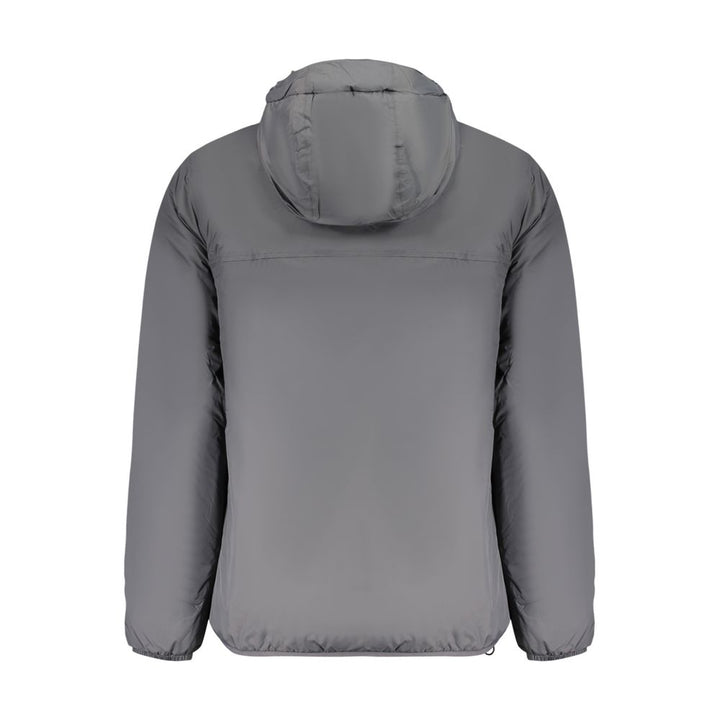 K-WAY Grey Polyamide Men's Jacket