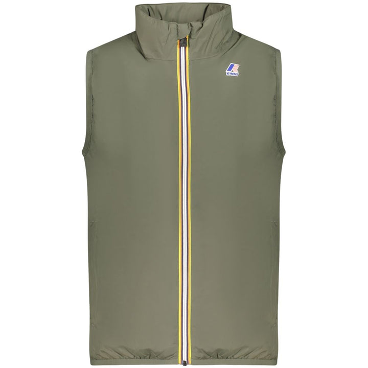K-WAY Verde Poliammide Men's Outerwear