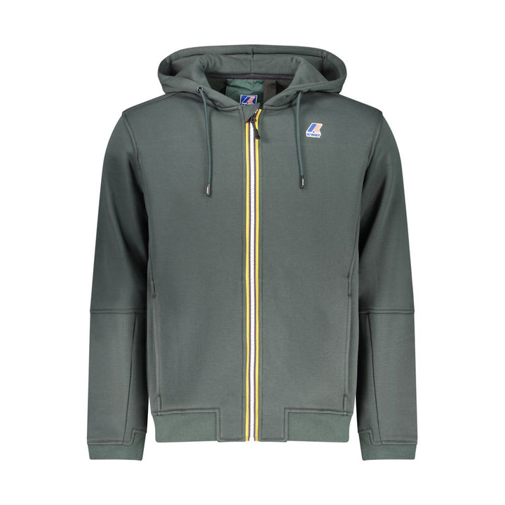 K-WAY Green Polyester Menswear Sweatshirt