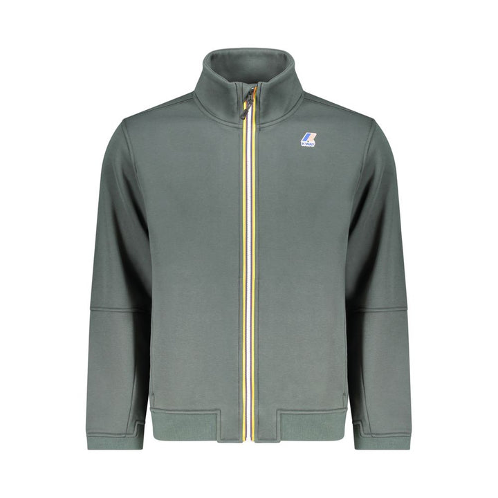 K-WAY Verde Polyester Men's Sweatshirt