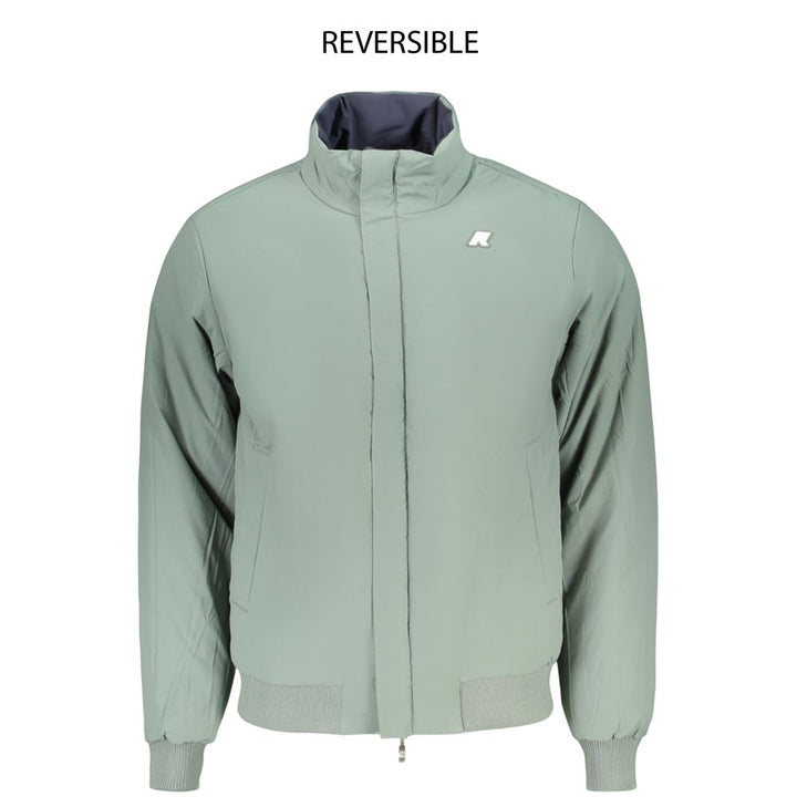 K-WAY Blue Polyamide Men's Jacket