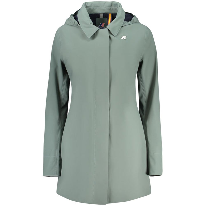K-WAY Verde Poliestere Donna Giacca