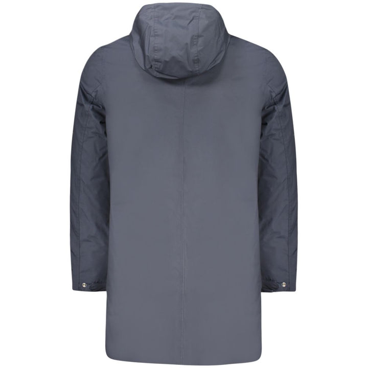K-WAY Blue Polyester Men's Jacket