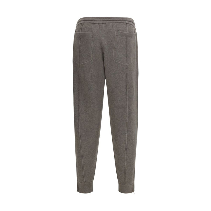Brunello Cucinelli Bicolor Cashmere Athletic Pants