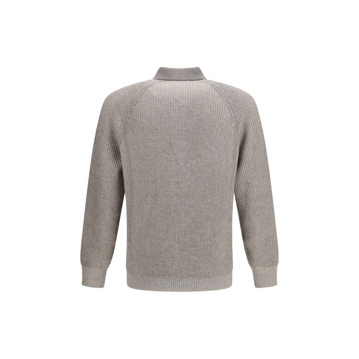Brunello Cucinelli Gray Cashmere Sweater