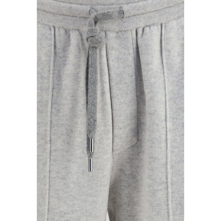 Brunello Cucinelli Gray Cashmere Casual Pants