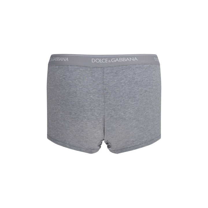 Dolce & Gabbana Gray Cotton Boxers